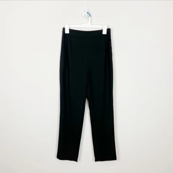 Lulu’s Kick It Black High-Waisted Trouser Pants - Picture 3 of 6